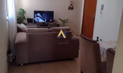 Apartamento em condomínio padrão para venda no bairro parque bandeirantes i (nova veneza), 2 dorm, 1 vagas, 45 m