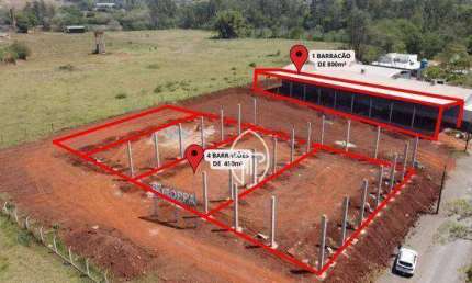 Barracão para alugar, 450 m² por R$ 8.000,00/mês - Contorno Norte - Ibiporã/PR