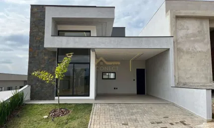 Casa em condomínio no jardim novo horizonte em sorocaba, 145m²,  03 dormitórios, 01 suíte , 02 vagas de garagem.