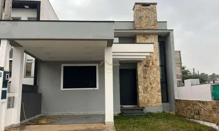 Casa em Condomínio no Jardim Eucaliptos em Sorocaba, 124m²,  03 dormitórios, 01 suíte , 02 vagas de garagem.