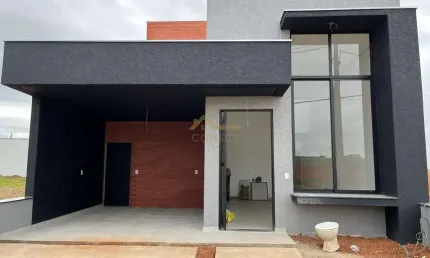 Casa em Condomínio no Jardim Novo Horizonte em Sorocaba, 140m²,  03 dormitórios, 03 suíte , 02 vagas de garagem.