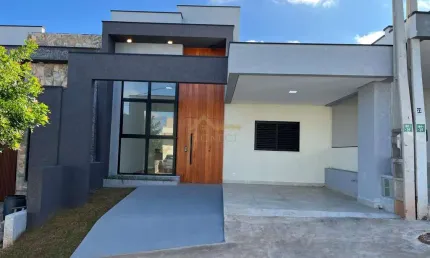 Casa em Condomínio no Jardim Eucaliptos em Sorocaba, 116m²,  03 dormitórios, 01 suíte , 02 vagas de garagem.
