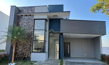 Casa em Condomínio no Jardim Novo Horizonte em Sorocaba, 146,25m²,  03 dormitórios, 01 suíte , 02 vagas de garagem.