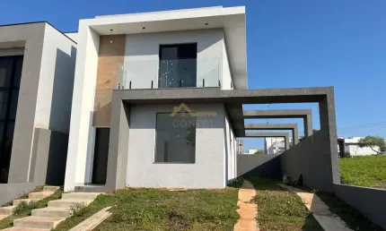 Casa em condomínio no jardim novo horizonte em sorocaba, 98m²,  03 dormitórios, 01 suíte , 04 vagas de garagem.