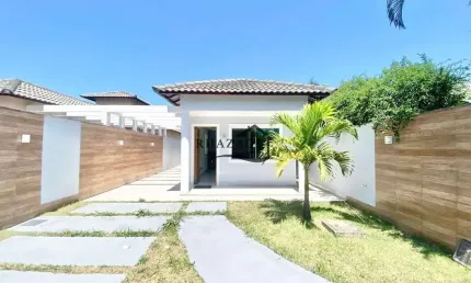 Casa com 3 quartos à venda na Rua Georges Pavie (Antiga rua 19), Lote 24, Jardim Atlântico Oeste (Itaipuaçu), Maricá, 100 m2 por R$ 680.000