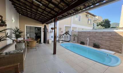 Excelente casa 3 quartos, piscina em Serra Grande, Itaipu - Niterói.