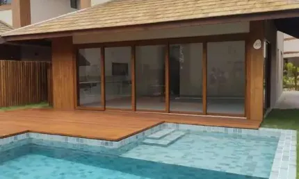 Casa maravilhosa com 200m², com 4 suites, frente para o mar em Itacimirim.