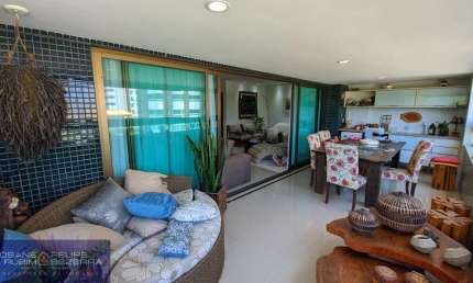 Apartamento alto padrão à venda em Patamares com 4 suítes.
