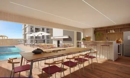 Apartamento 2 suítes e varanda, à venda no Vog Itapuã