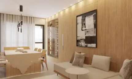 Apartamento Mobiliado (novo)  com 3 suítes e 123m² no Edifício JK – Praia Brava, Itajaí
