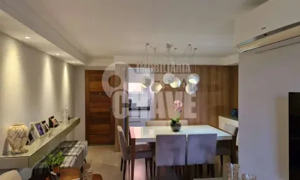 Apartamento mobiliado e reformado com 3 dormitórios à venda , cambe - pr
