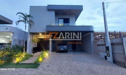 Casa em condomínio fechado com 3 quartos à venda na Avenida Brasilino Damha, 750, Condomínio Village São Carlos IV, São Carlos, 240 m2 por R$ 1.970.000