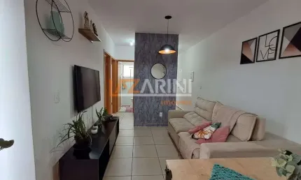 Apartamento com 2 quartos à venda na Rua Theodolina Modena Coca, 155, Vila Rancho Velho, São Carlos, 49 m2 por R$ 260.000