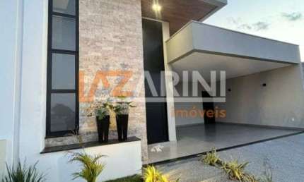 Casa em condomínio fechado com 3 quartos à venda na Avenida Agenor Galdino do Prado, 300, Loteamento Santa Maria do Leme, São Carlos, 178 m2 por R$ 1.180.000