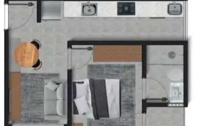 Apartamento com 1 quarto à venda na Avenida Brasília, 1, Formosinha, Formosa