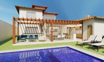 Casa a venda com 4 suítes e piscina privativa em Buzios, Caravelas