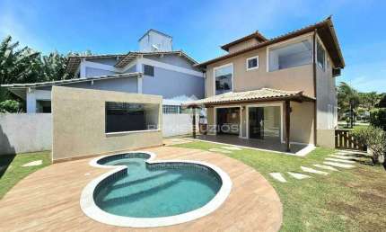 Casa em condomínio a venda com 3 suítes, piscina privativa em Manguinhos, Armação dos Buzios
