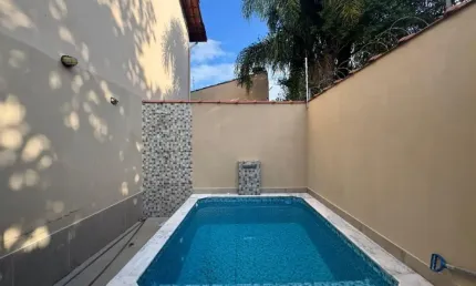 Casa em Condomínio com Piscina à Venda em Itanhaém – Santa Terezinha | 300m da Praia | Aceita Financiamento