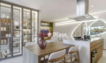 Apartamento à venda de 3 quartos e varanda gourmet, condomínio Guaecá, bairro Jardim das Nações, Taubaté-SP.