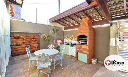 Casa térrea à venda com 3 quartos e área gourmet, no bairro Flamboyant, Taubaté-SP.
