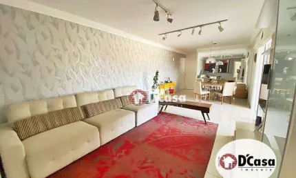 Apartamento à venda com 110m2, 3 quartos e armários planejados, próximo ao Taubaté Shopping, Taubaté-SP.