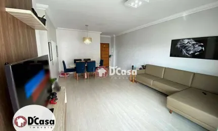 Apartamento à venda com 3 quartos, armários planejados e varanda gourmet, bairro Independência, Taubaté/SP.