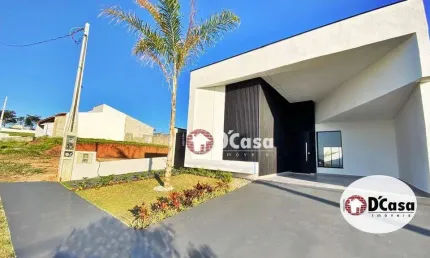 Casa térrea à venda com 3 quartos, condomínio Jade, Vale dos Cristais, Taubaté-SP.