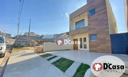 Gracioso sobrado a venda com 3 quartos, no condomínio Recanto Tropical, bairro Morada dos Nobre, Taubaté - SP