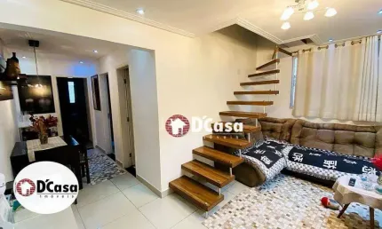 Apartamento duplex à venda com 3 quartos, terraço gourmet e lazer com piscina, próximo ao Centro, Taubaté-SP.