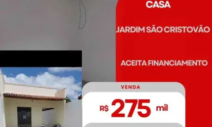 Casa com 2 quartos à venda na Rua Elizabeth Kerth, 10, Jardim São Cristóvão, São Luís