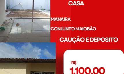Casa com 3 quartos para alugar no Maiobão, Paço do Lumiar 