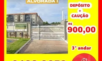 Apartamento com 2 quartos para alugar na Rua São Jerônimo, Cruzeiro de Santa Bárbara, São Luís