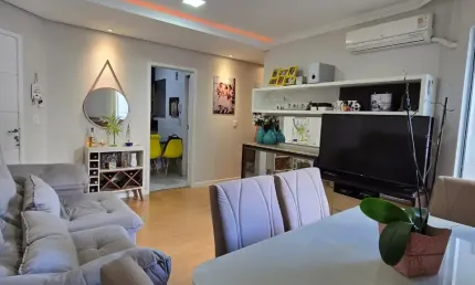 BAIXOU!! Apartamento 3 dormitórios com suíte em Barreiros - São José - SC