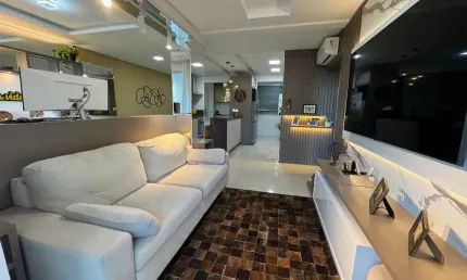 Oportunidade!! apartamento mobiliado no coração de palhoça