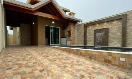 Casa para Venda em Peruíbe, Flora Rica 2, 2 dormitórios, 1 suíte, 1 banheiro, 2 vagas