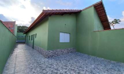 Casa para Venda em Itanhaém, Jardim das Palmeiras, 2 dormitórios, 1 suíte, 1 banheiro, 2 vagas