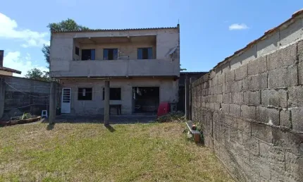 Casa para Venda em Itanhaém, Balneário Gaivota, 3 dormitórios, 1 suíte, 1 banheiro, 5 vagas