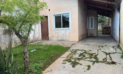 Casa para Venda em Peruíbe, Antônio Novaes, 2 dormitórios, 1 banheiro, 2 vagas