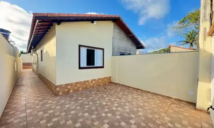 Casa para venda em itanhaém, gaivota, 2 dormitórios, 1 suíte, 1 banheiro, 2 vagas