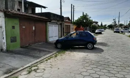 Casa para venda em itanhaém, jardim magalhães, 2 dormitórios, 1 suíte, 1 banheiro, 1 vaga