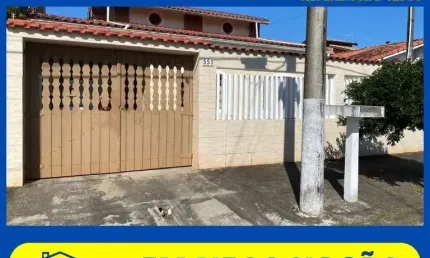 Casa para venda em itanhaém, gaivota, 2 dormitórios, 1 banheiro, 3 vagas