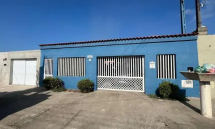 Casa para venda em peruíbe, estância balneária antônio novaes, 1 dormitório, 1 banheiro, 6 vagas