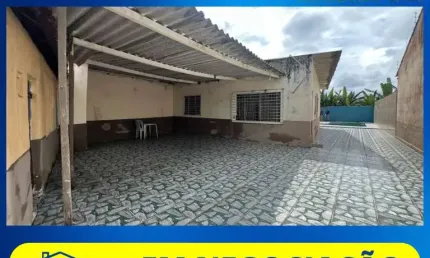 Casa para venda em itanhaém, califórnia, 4 dormitórios, 1 banheiro, 3 vagas