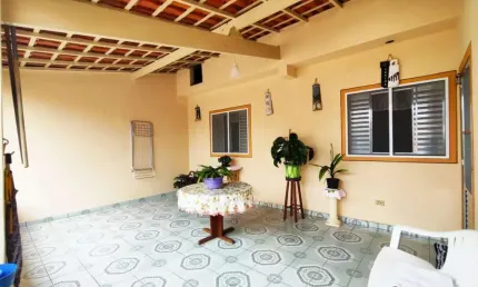 Casa para venda em itanhaém, palmeiras, 2 dormitórios, 1 banheiro, 4 vagas