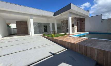 Casa para Venda em Itanhaém, Jardim Regina, 3 dormitórios, 1 suíte, 2 banheiros, 3 vagas