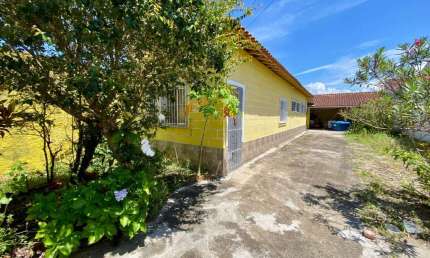 Casa para Venda em Itanhaém, Balneário Gaivota, 1 dormitório, 1 suíte, 1 banheiro, 5 vagas