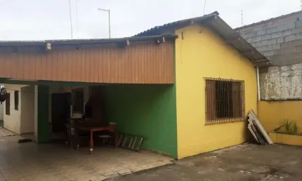 Casa para Venda em Itanhaém, Balneário Gaivota, 2 dormitórios, 1 banheiro, 5 vagas