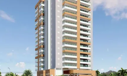 Apartamento para Venda em Praia Grande, Jardim Praia Grande, 2 dormitórios, 1 suíte, 1 banheiro, 1 vaga