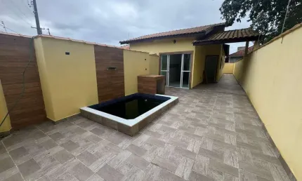 Casa para Venda em Itanhaém, Jardim Regina, 2 dormitórios, 1 banheiro, 2 vagas