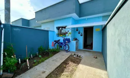 Casa para Venda em Peruíbe, Jardim Beira Mar, 1 dormitório, 1 banheiro, 1 vaga